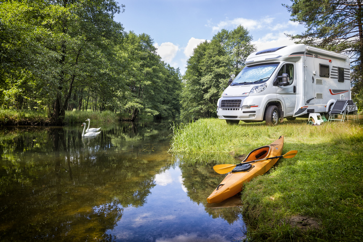 Ferien auf dem Campingplatz